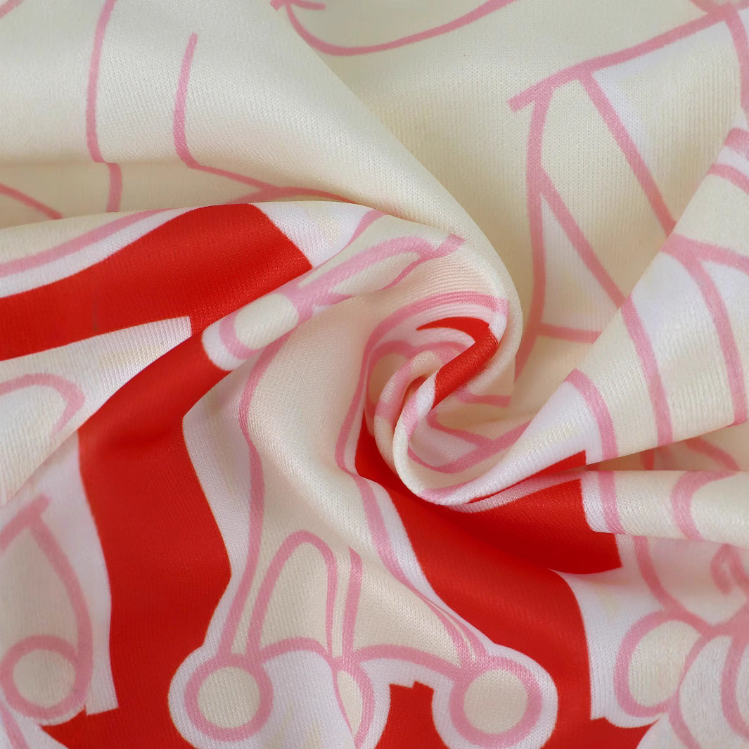 Women Casual Print Ribbed Jacket 5