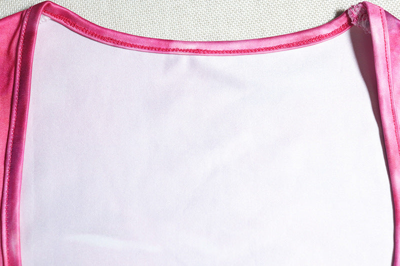 Women's Fashion Printed Sexy Hollow Long Sleeve Split Trendy Dress 11