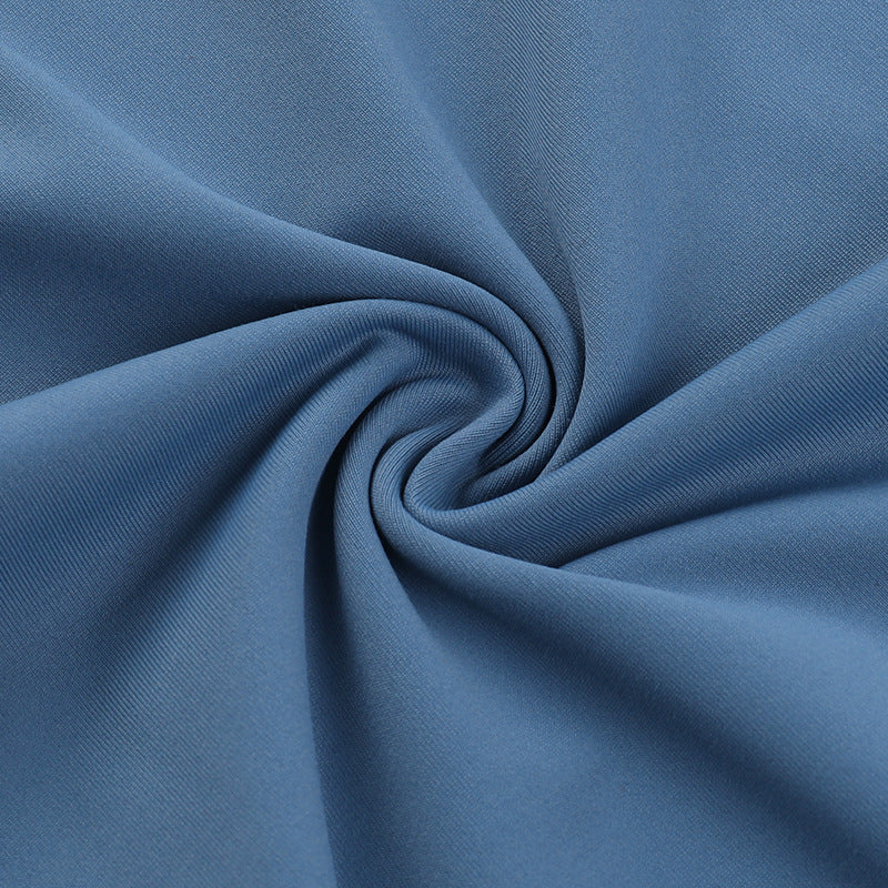 Sexy Strapless Hollow Slit Women's Slim Long Dress 18