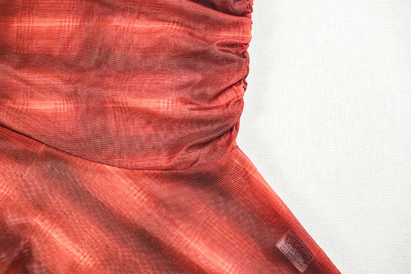 Fashion Women's Plaid Print Dress 13