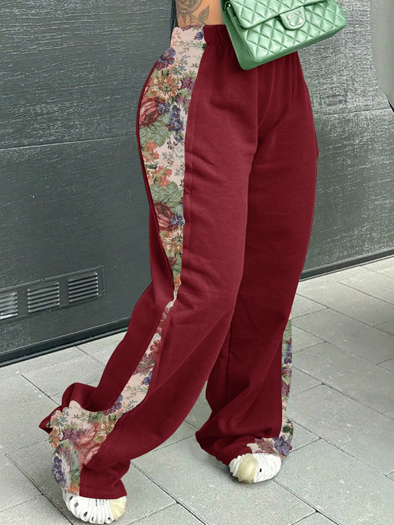 Women's Patchwork Casual Pants 9