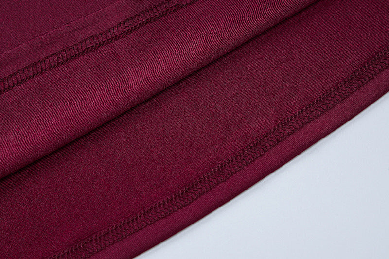 Women's Winter Fashion Sexy Low Back Strappy Evening Dress 13