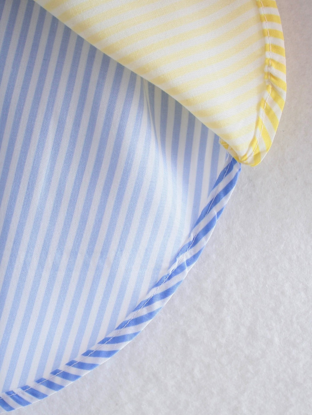 Summer Contrast Stripes Color Matching Loose Shirt 18