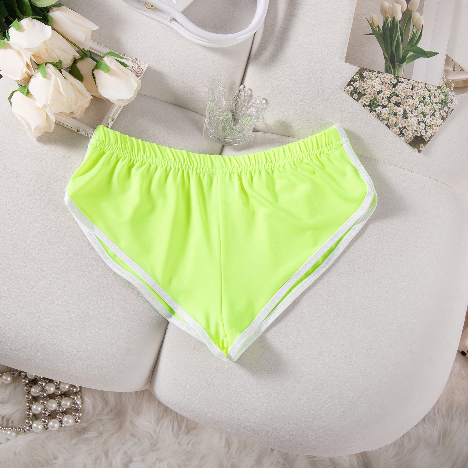 Summer Women's Sexy Running Stretch Sports Yoga Fitness Shorts 92