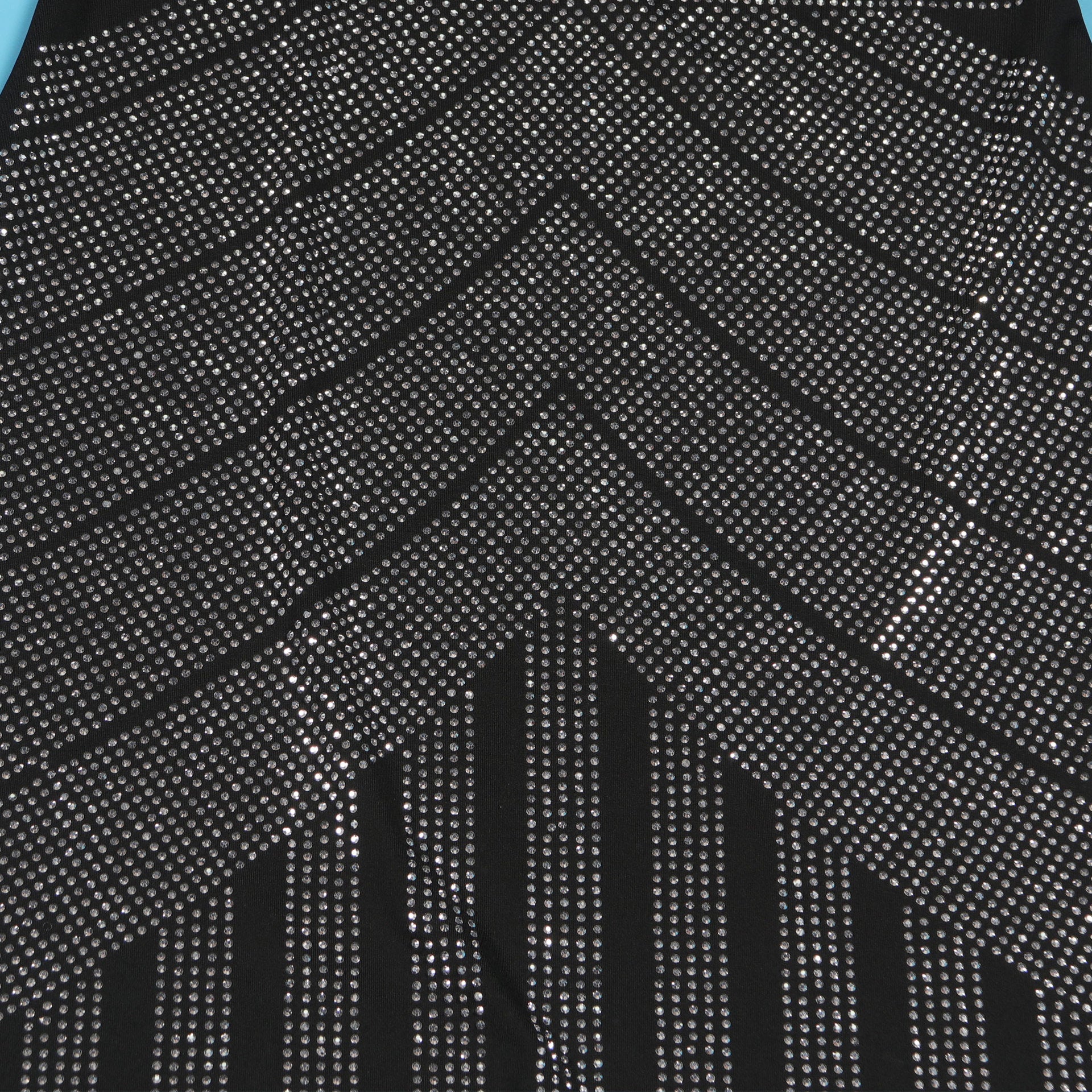 Women sexy beaded suspender elastic bodycon dress 24