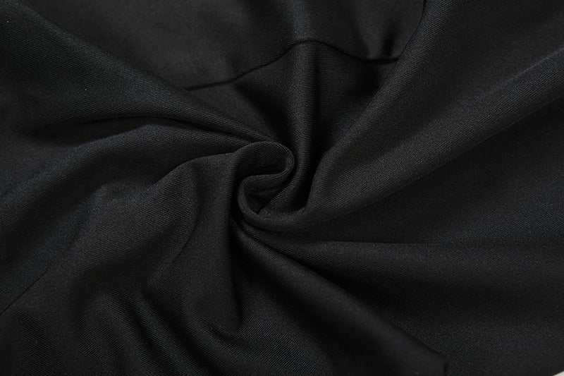 Women Fall/Winter Long-Sleeved Sexy Cutout Lace-Up Jumpsuit 33