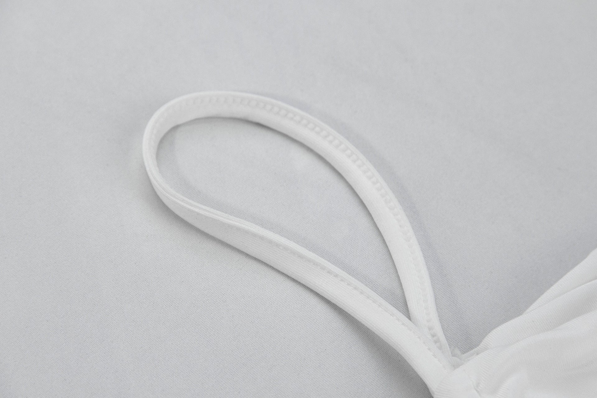 Chic Lace Up Mini Dress Sexy Slim Waist Strap Dress 10