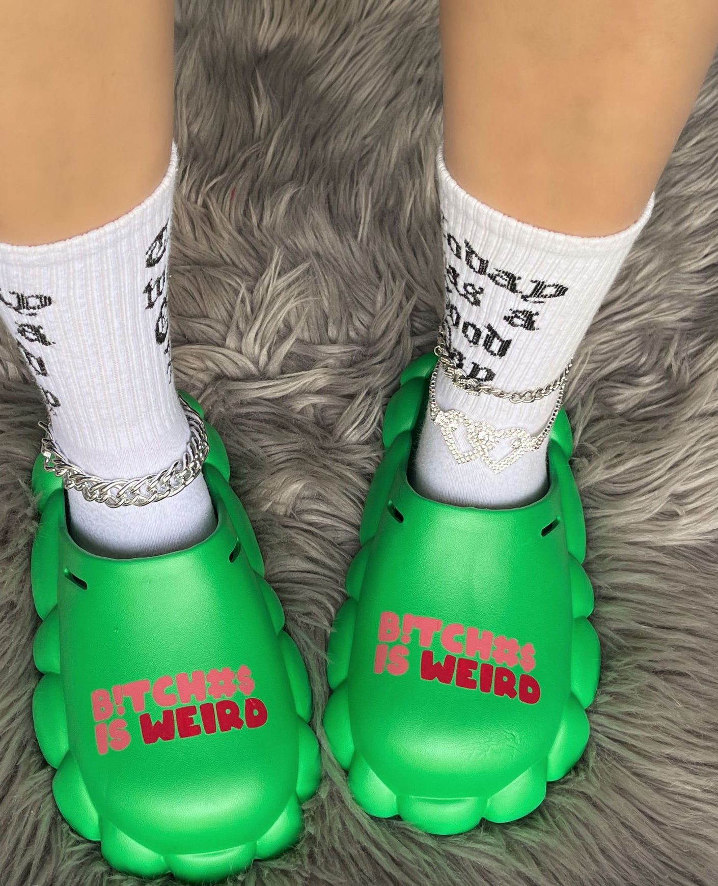 Spring and summer women's shoes Baotou sandals and slippers couple eva waterproof half slippers women Slippers 4