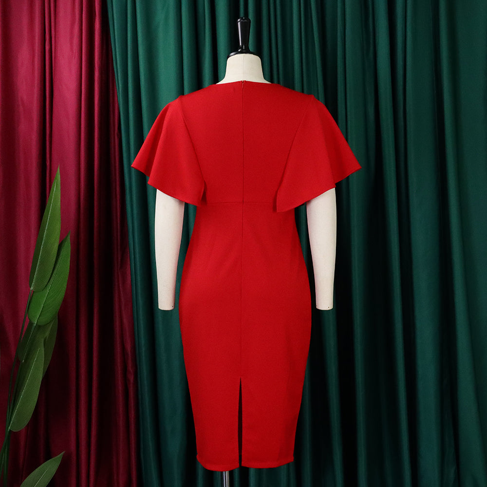 Chic Bodycon Professional Pencil Dress 16