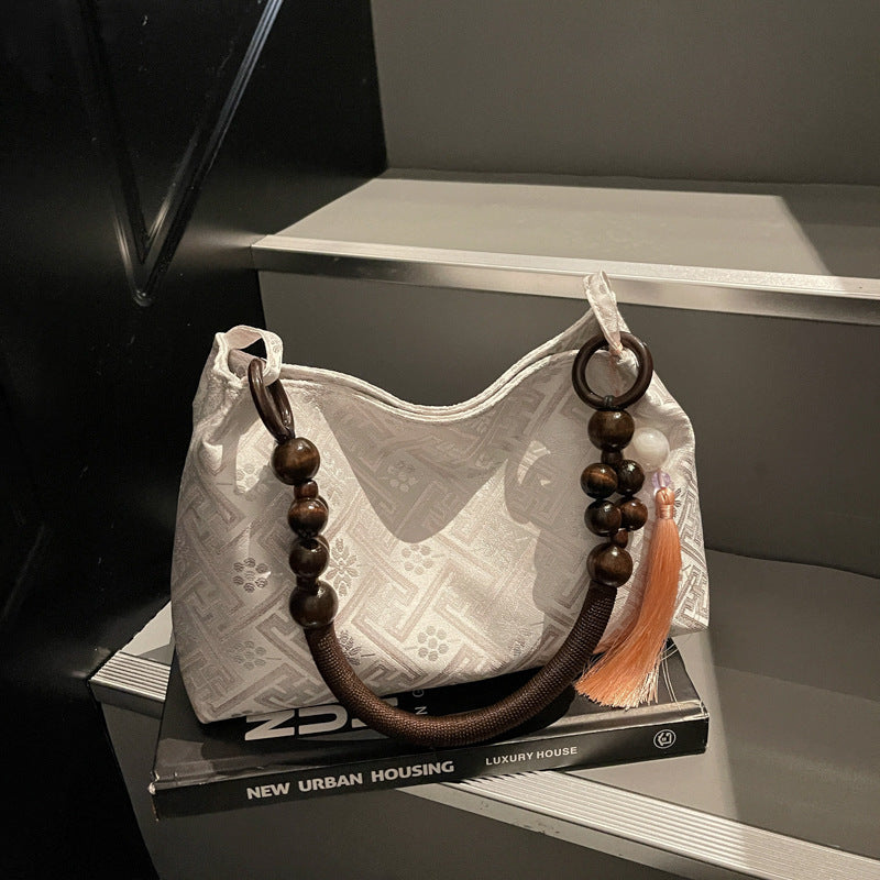 Women retro summer embroidered handbag 4