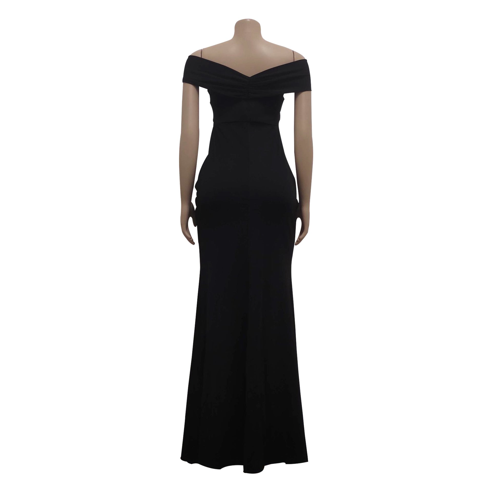 Women Sexy V-Neck Sleeveless Slit Long Dress 24