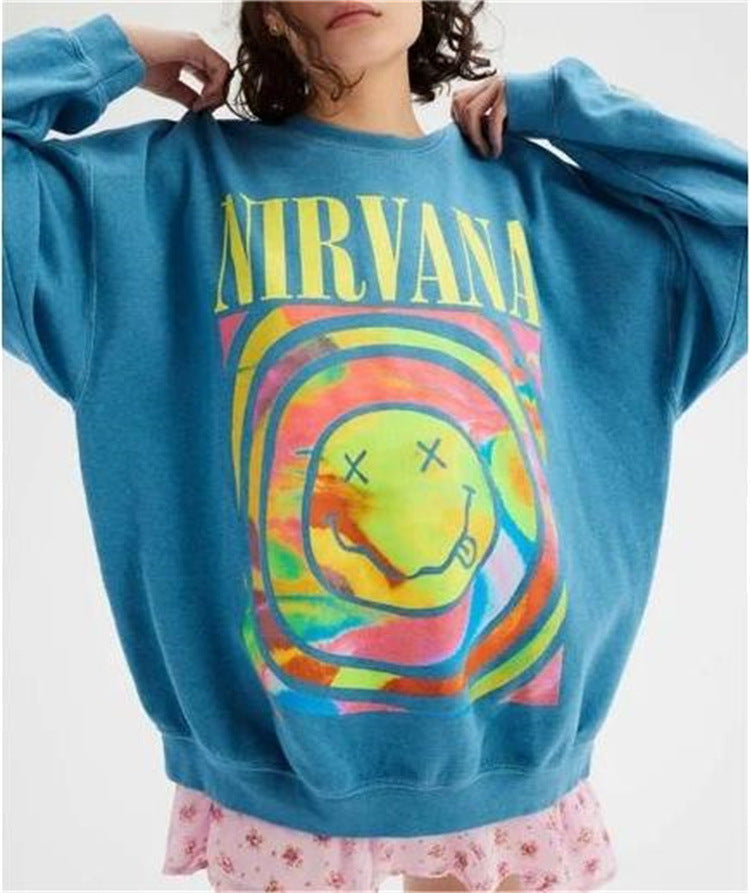 Women Print Round Neck Top 8