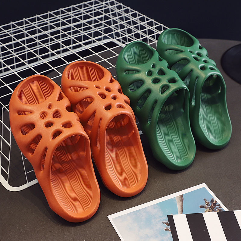 Fashion Skull Slippers Men's Summer Outdoor Wear Thick Sole Increased Soft Sole Beach Outdoor Sandals and Slippers 19