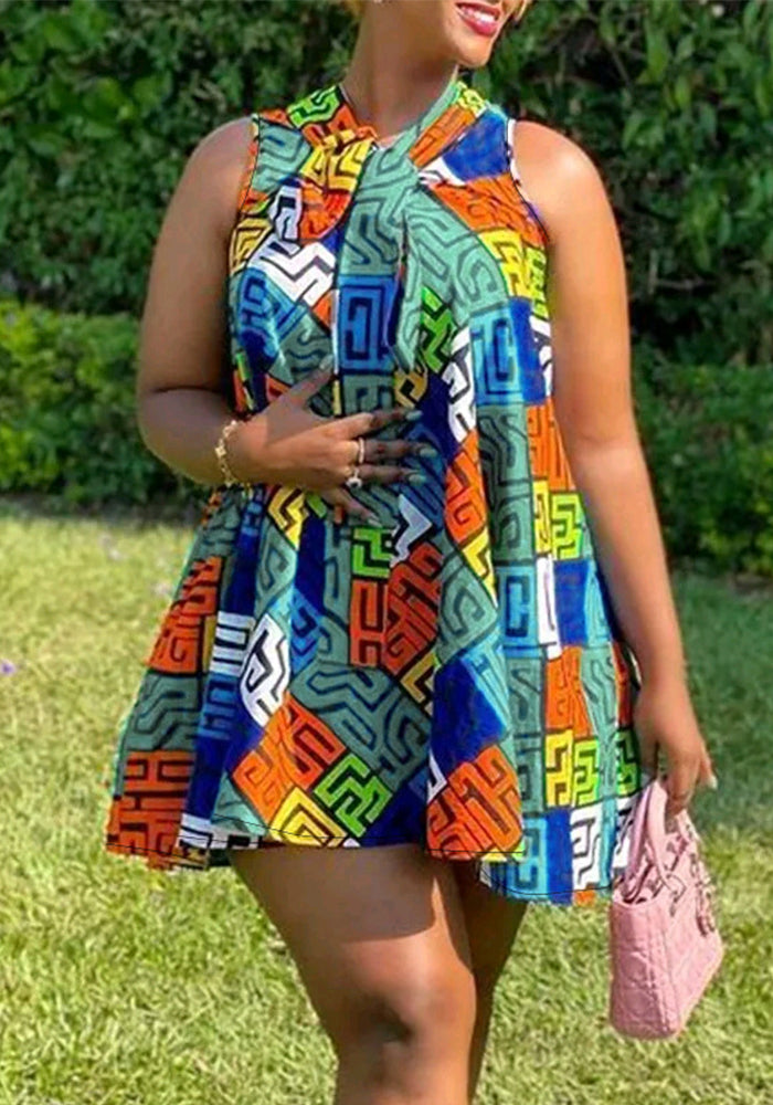 Plus Size Women Popular Casual Dress