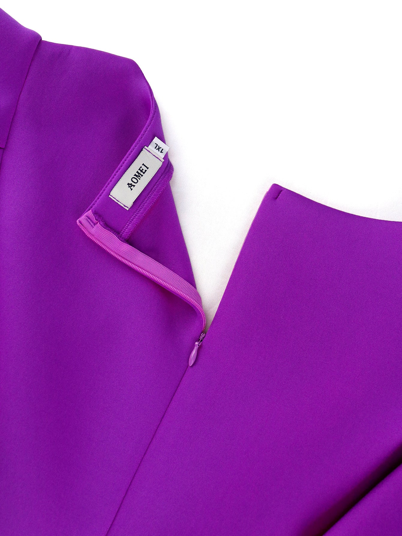 Women spring studded V neck Elegant party Ruffle Sleeve dress 14