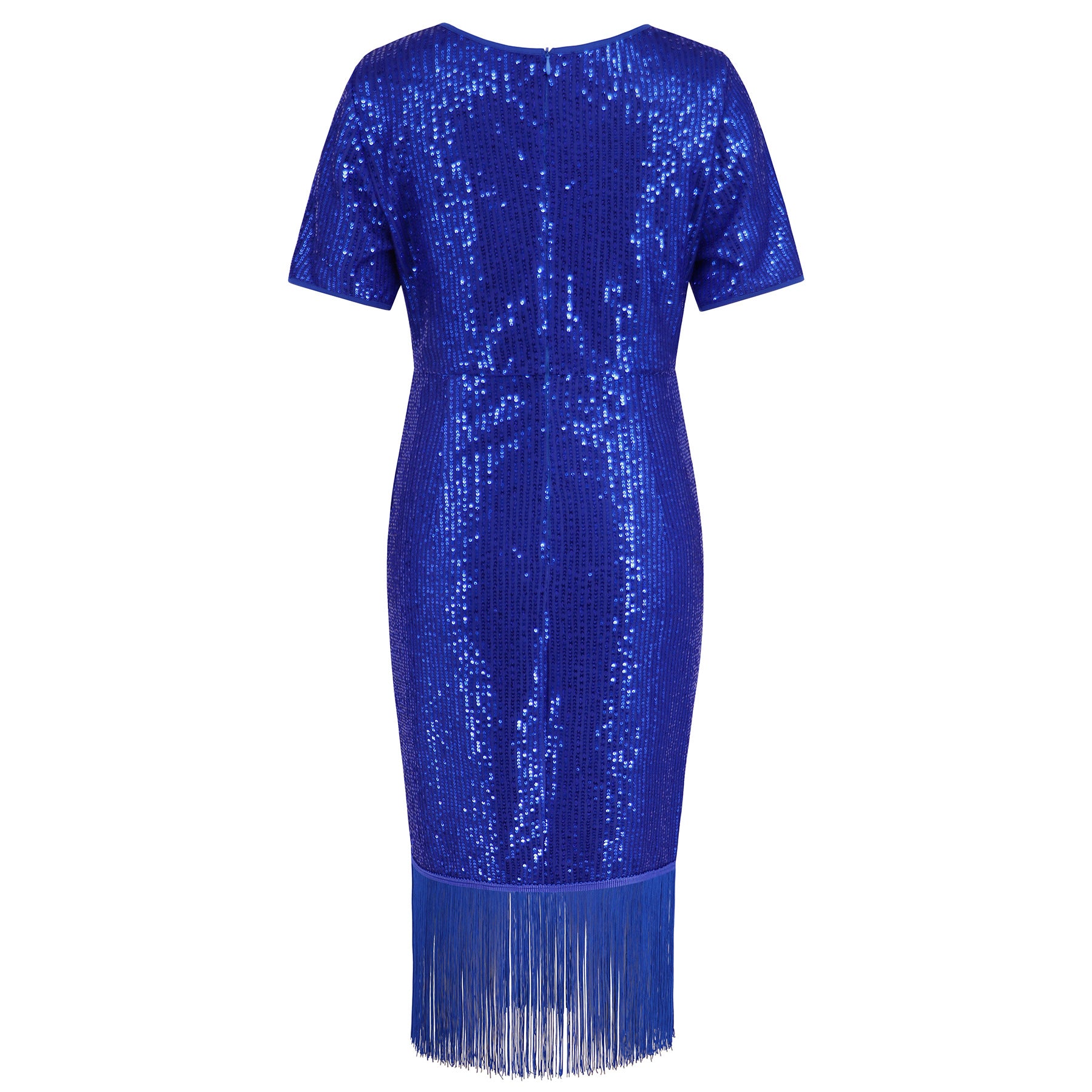 Women's Sequin Tassel Dress Sexy Party Long Gown 24