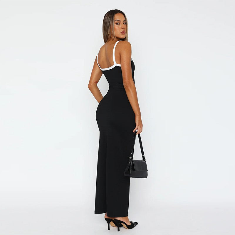 Summer Sleeveless Strap Bodycon Dress