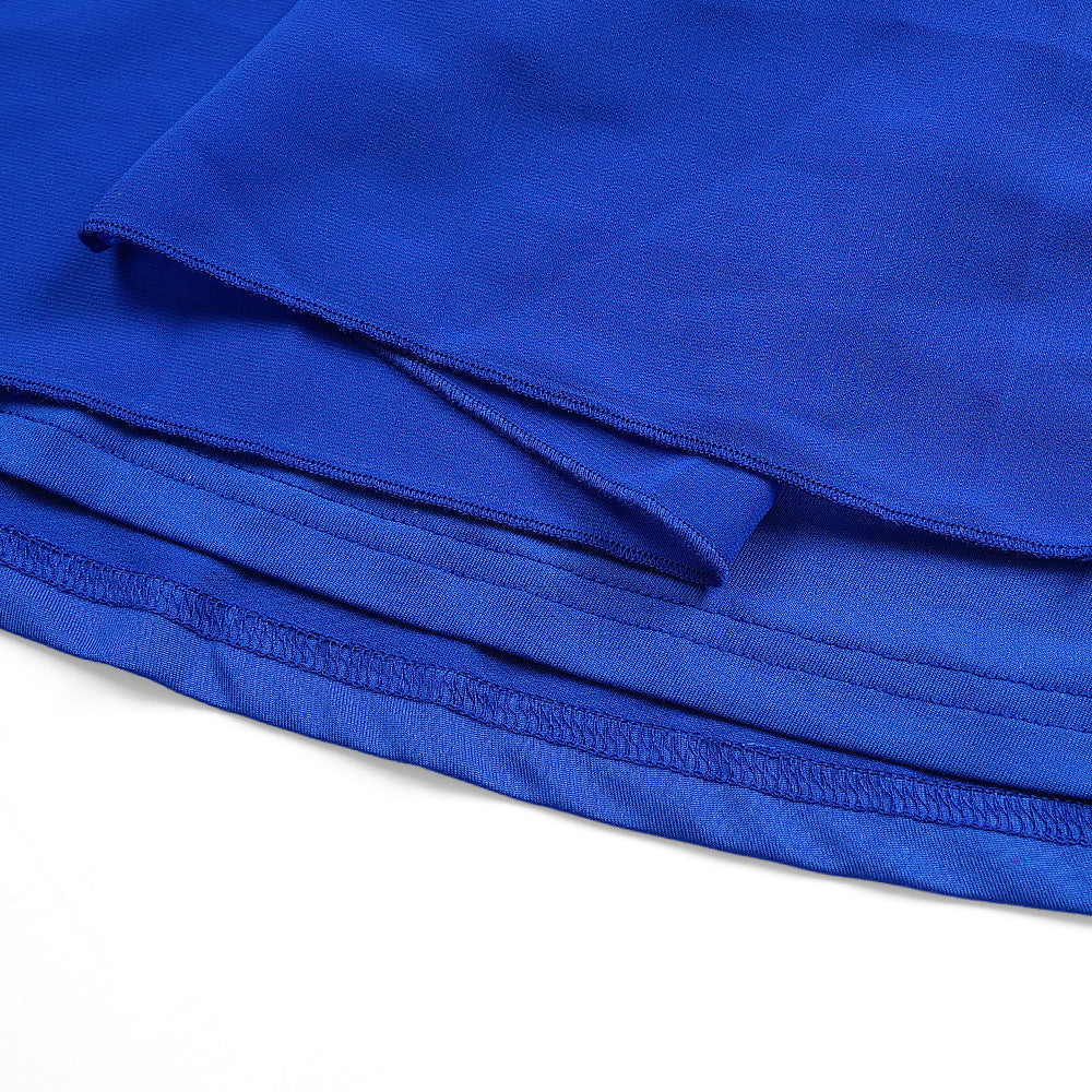 Plus Size Women's Long Dress African Fashion Elegant Sexy Halter Neck Slim Waist Evening Gown 19