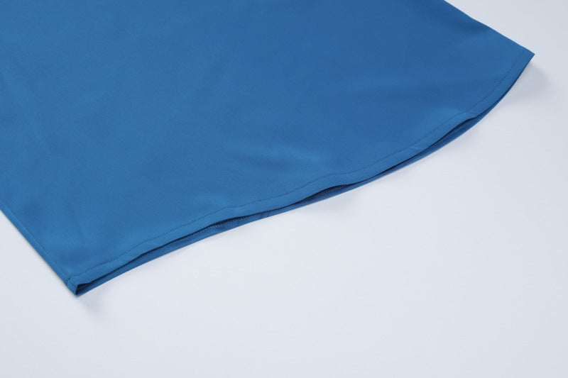 Women Autumn and Winter Turtleneck Solid Sexy Bodycon Dress 16