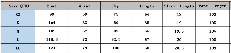 Women's Printed Short Sleeve Round Neck Two Piece Pants Set 11