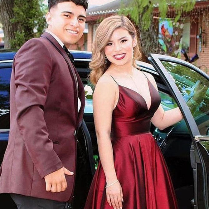 Summer Women's Sexy V Neck Dress Camisole Solid Color Sleeveless Fashion Evening Dress 8