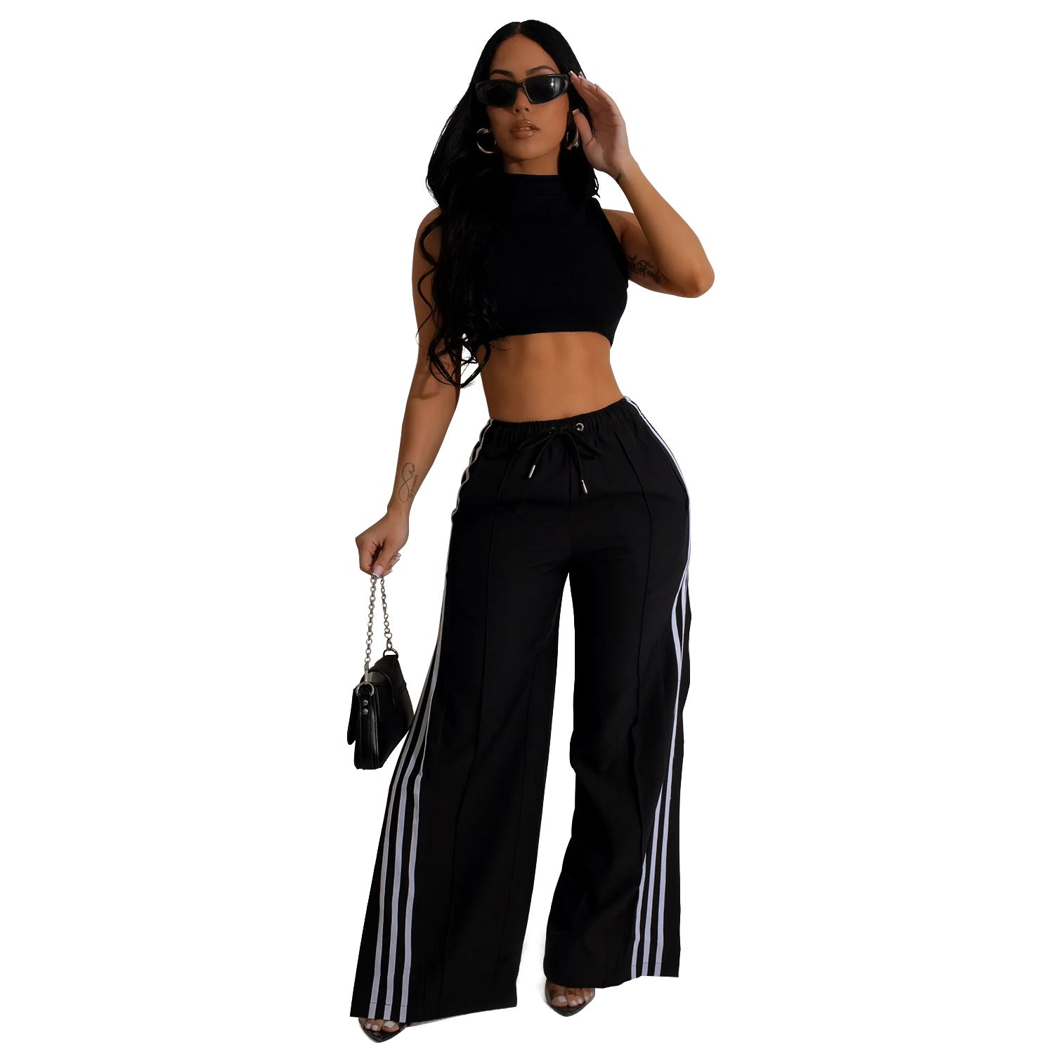 Women Solid Sweatpants 11