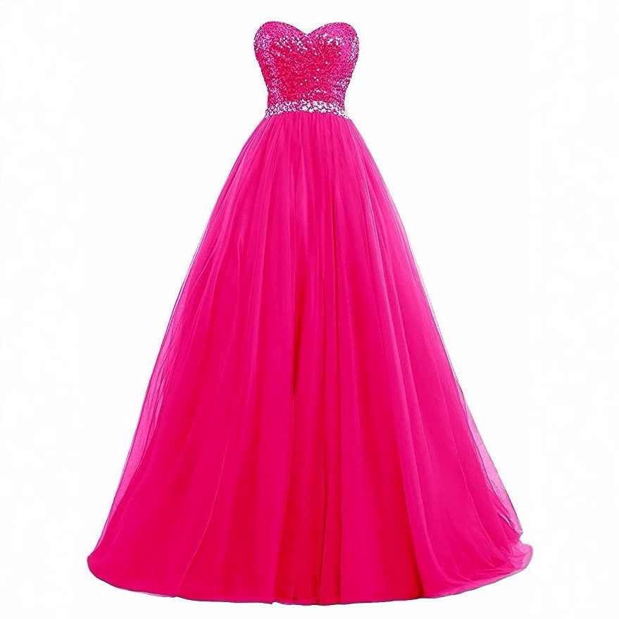 Women Burgundy Strapless Prom Evening Dress（Processing time need 3-6 days） 18