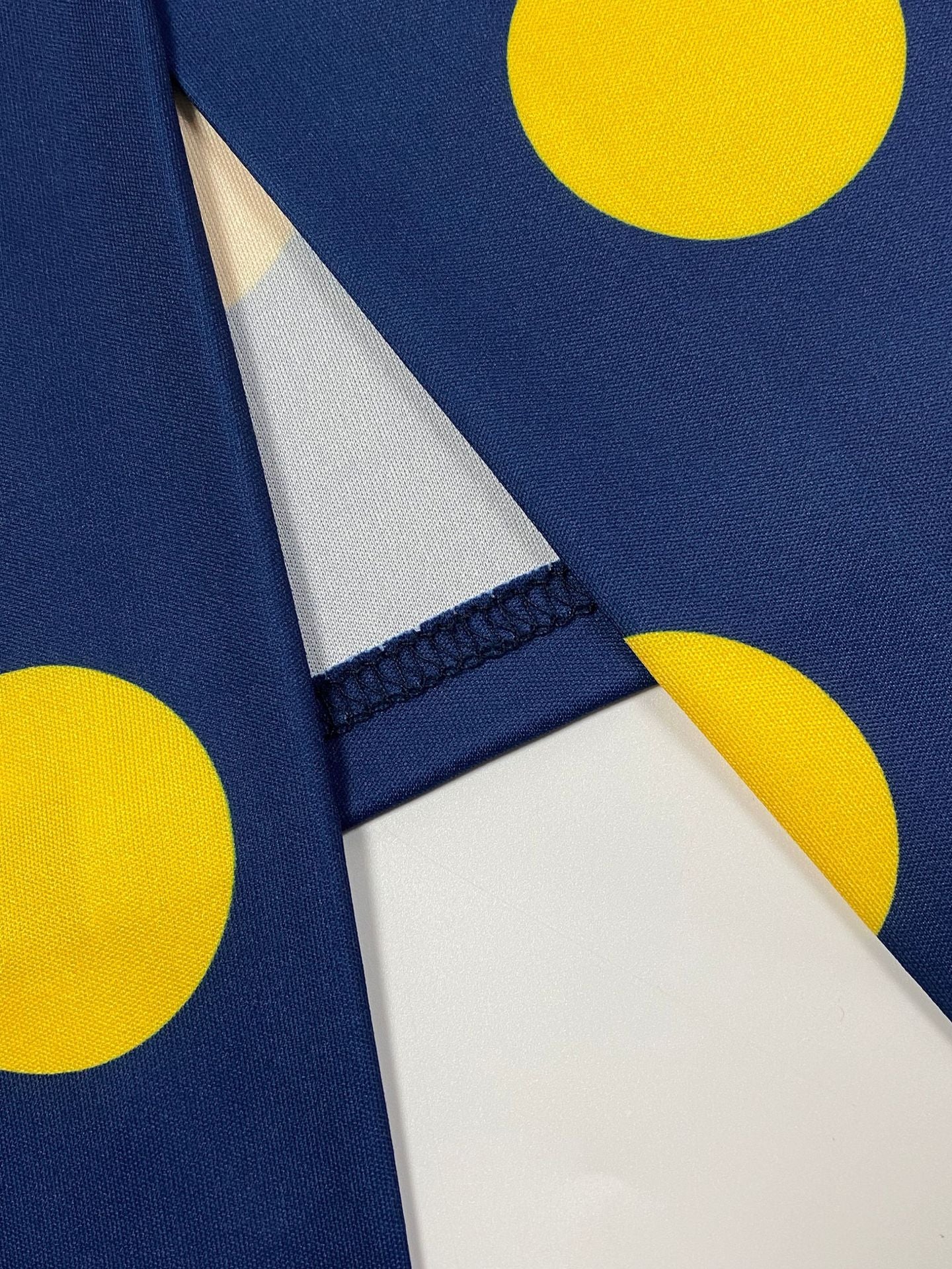 Women's Fashion Plus Size Flowing Neck Polka Dot Print Bodycon Dress 8