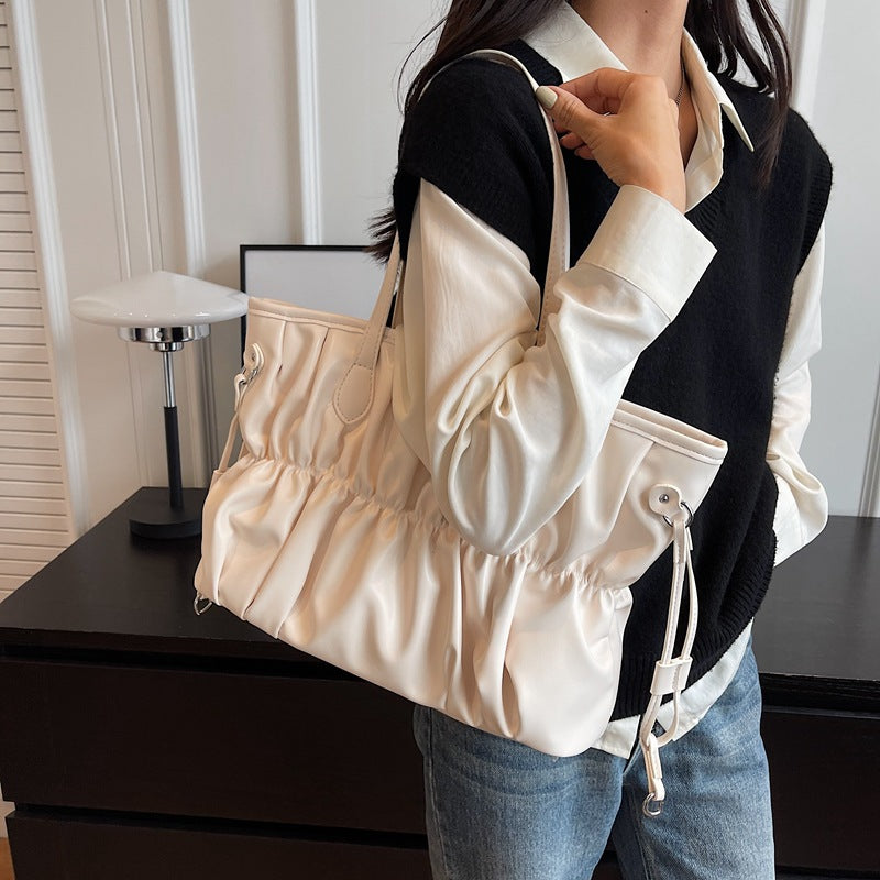 Cloud Bag Pleated Tote Bag Autumn And Winter Armpit Shoulder Bag Fashionable Women's Bag 8