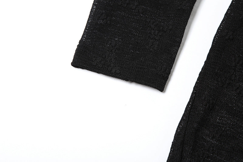 Women Fall Lace See-Through Sexy Jumpsuit 14