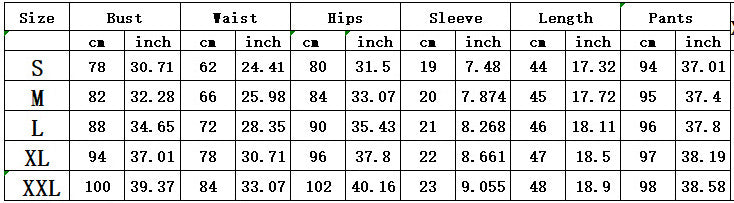 Casual Printed Turndown Collar V-Neck Short Sleeve Tight Fitting Fitted Two-Piece Pants Set Home Suit 7