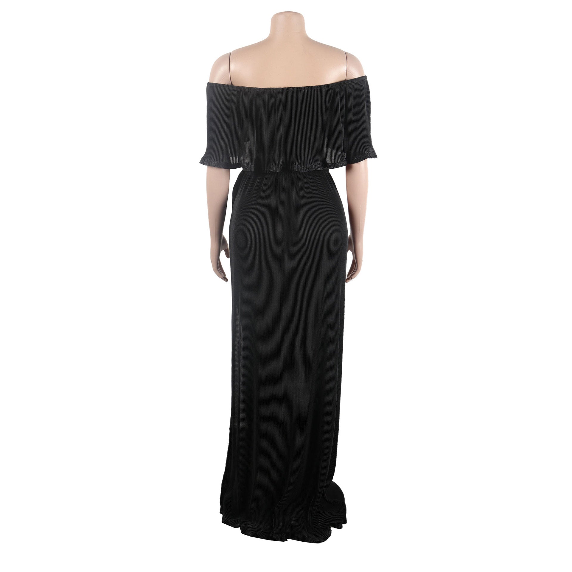 Sexy ruffled long skirt two-piece set nightclub clothes 23