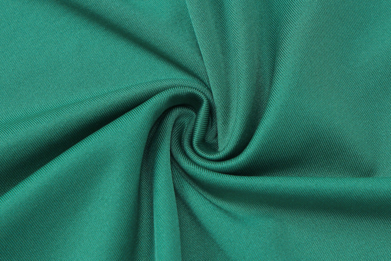 Women's Winter Fashion Sexy Hollow Slim High Neck Long Sleeve Dress 19