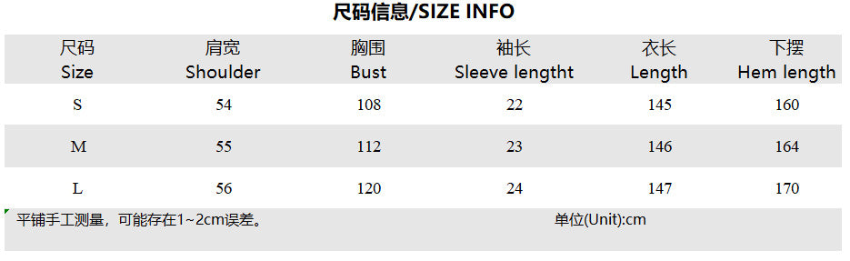 Fashion Loose V-Neck Hollow Lace Patchwork Casual Short-Sleeved Long Dress for Women 12