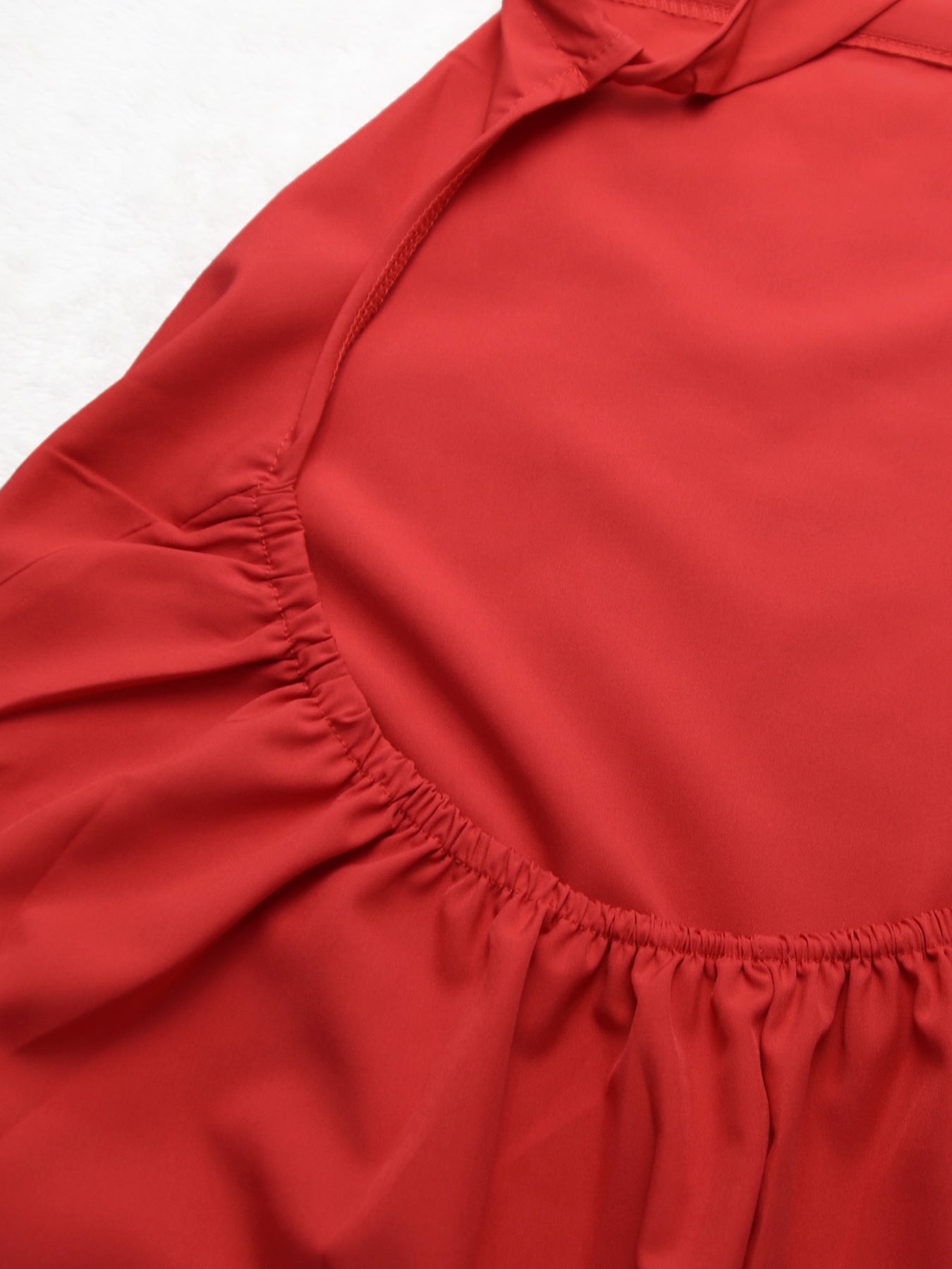 Plus Size Women Halter Neck Backless Loose Bohemian Solid Dress 9