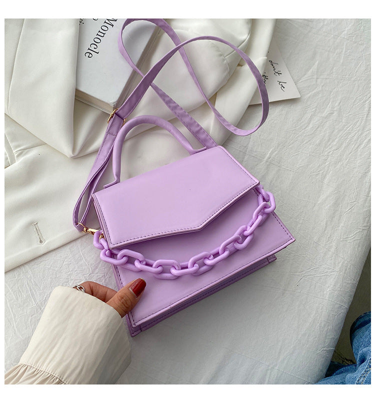 Women Simple Handbag Candy Shoulder Crossbody Bag 32