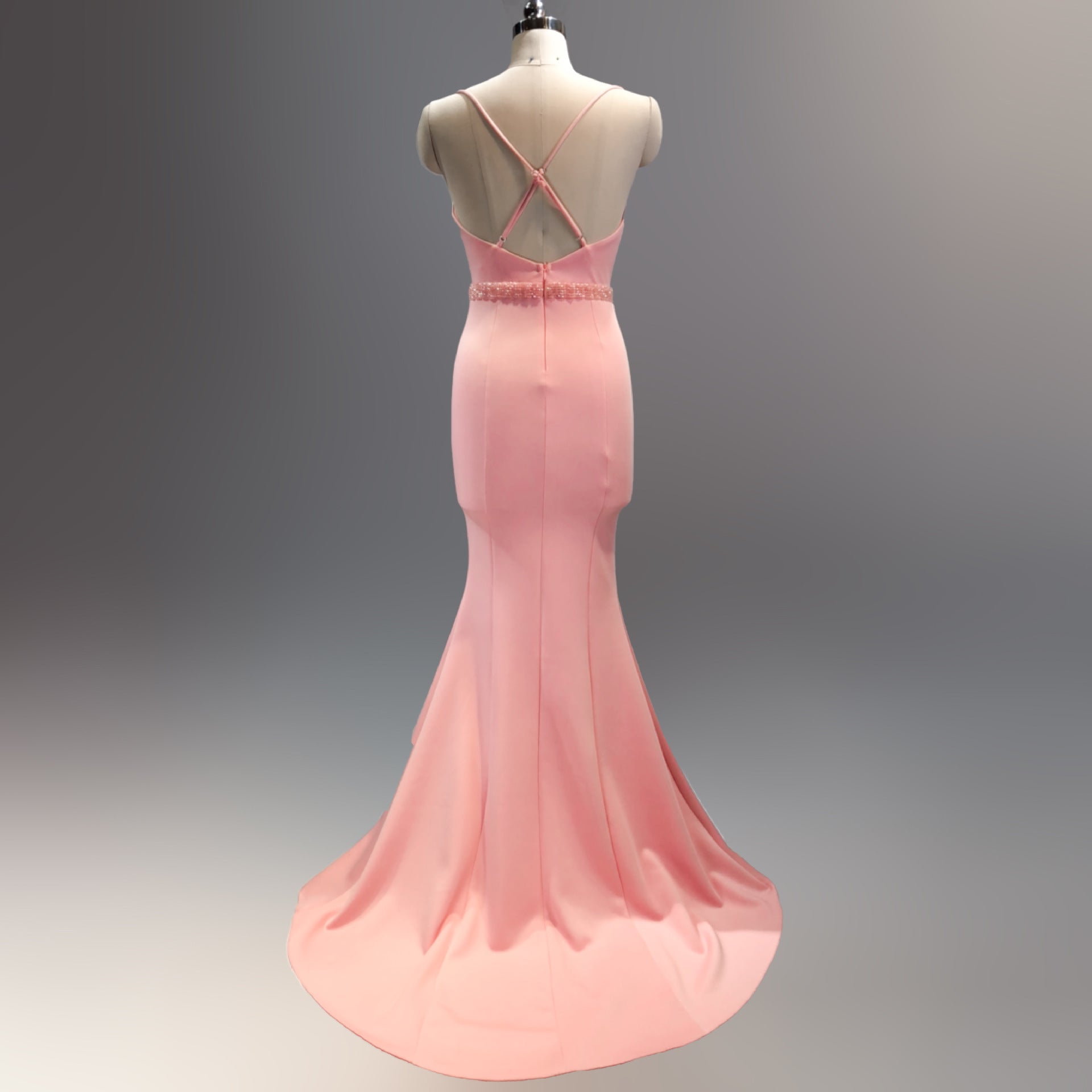 Trailing sexy slim evening dress Slim Fit Bodycon annual meeting host party club evening dress 23