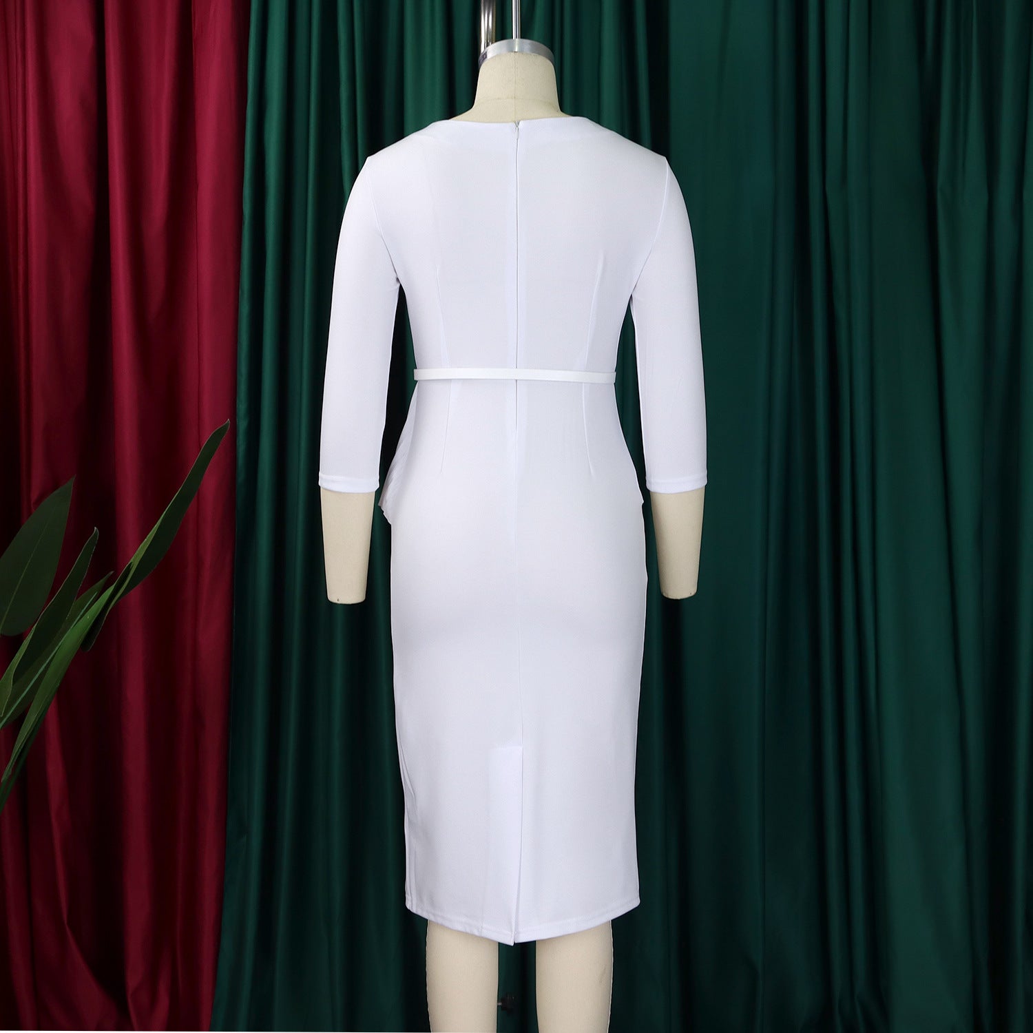 Women's Fashion Ol Chic Elegant Bodycon African Dress 14