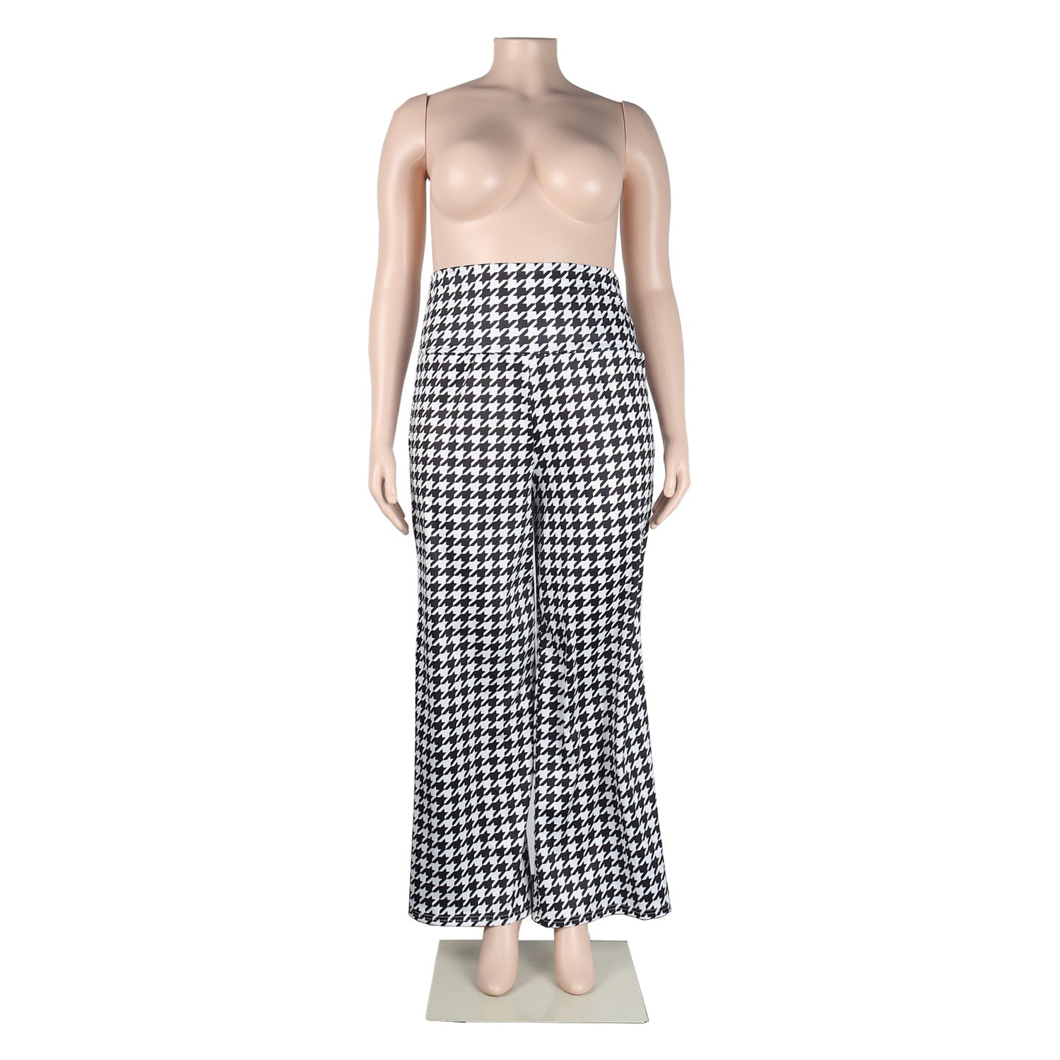 Sexy Women's Slim Bodycon Wide Leg Women's Pants Nightclub 9