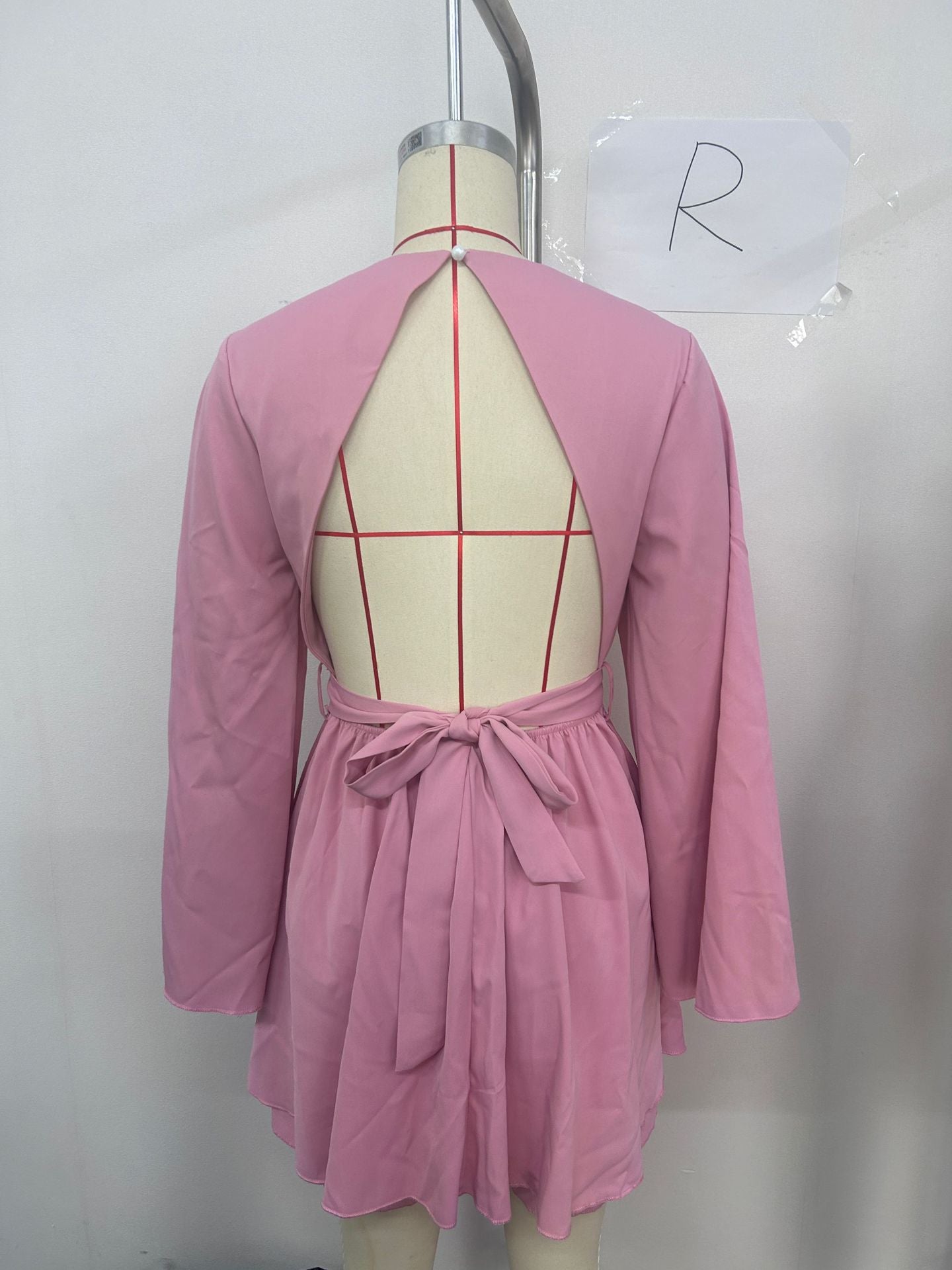 Women Backless Dress 10