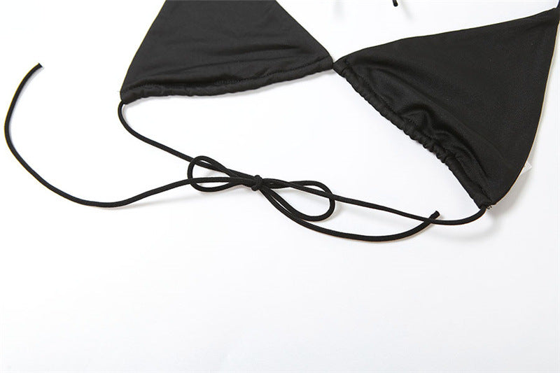 Women Summer Patchwork Sexy Mesh See-Through Backless Maxi Dress 14