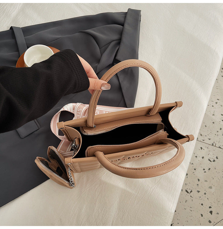 Women embroidered thread versatile popular handheld crossbody tote bag 28