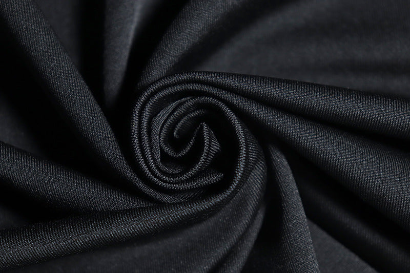 Women Sexy Off Shoulder Bell Bottom Sleeve Drawstring Tie Dress 17