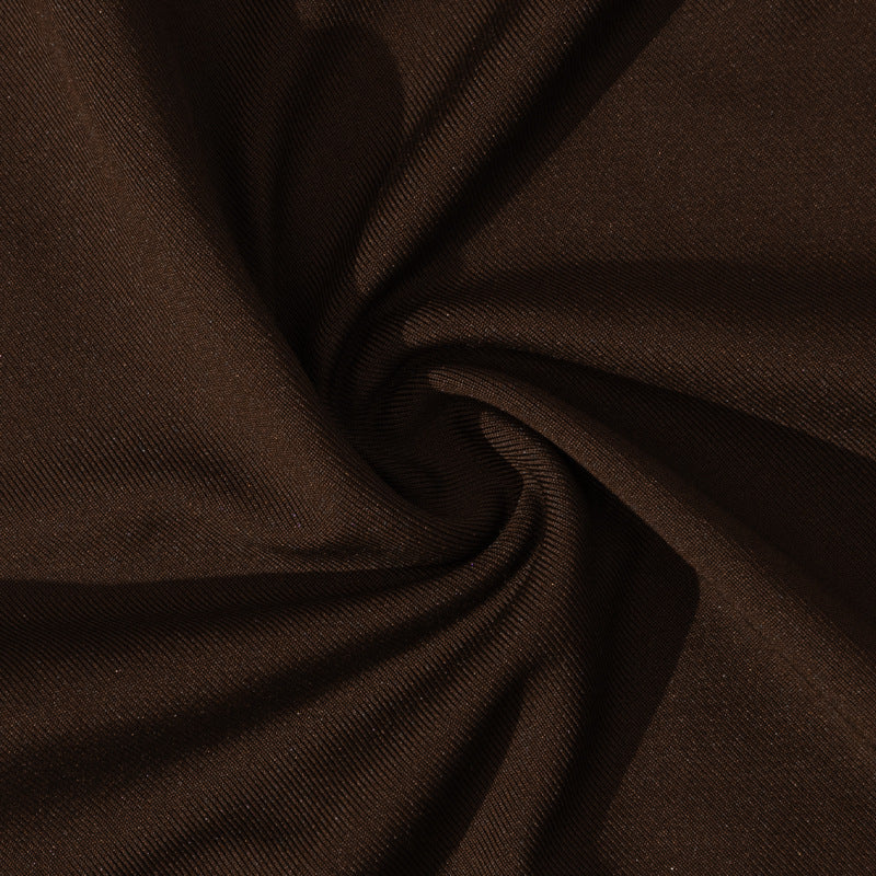 Women Slash Shoulder Off-The-Shoulder Pleated Solid Bodycon Dress 18