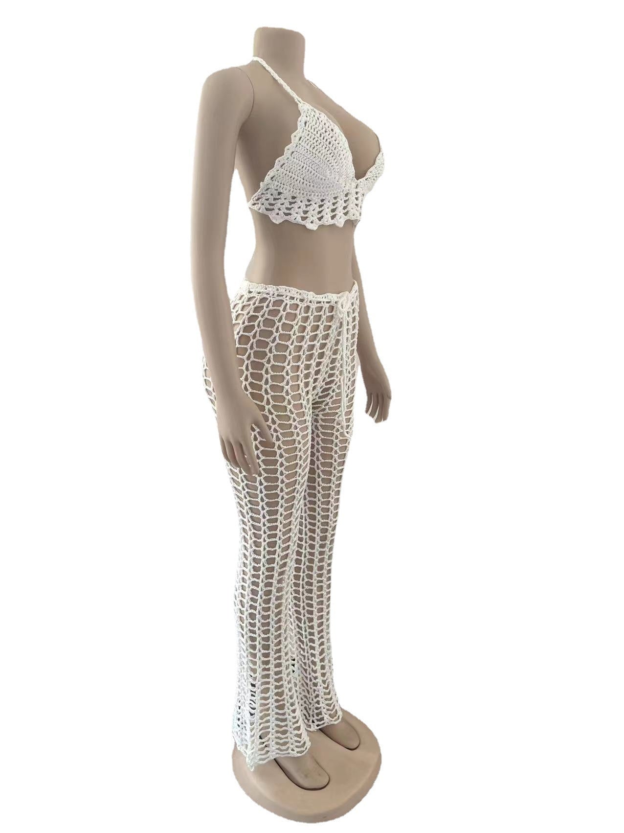 Women Cutout See-Through Two-Piece Set 19