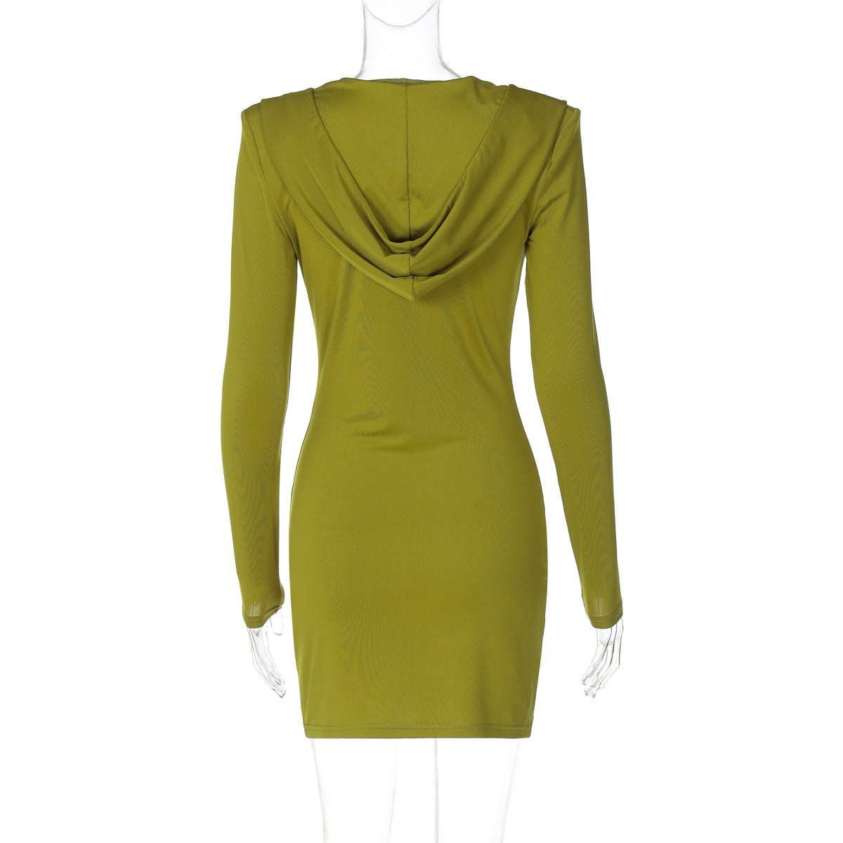 Women's autumn fashion Style V-neck slim Bodycon Dress 8