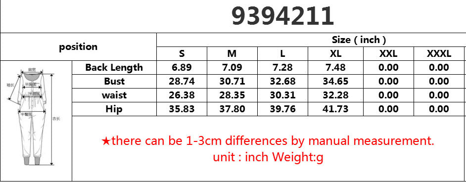 Women Winter Slash Shoulder Sequin Jumpsuit 8