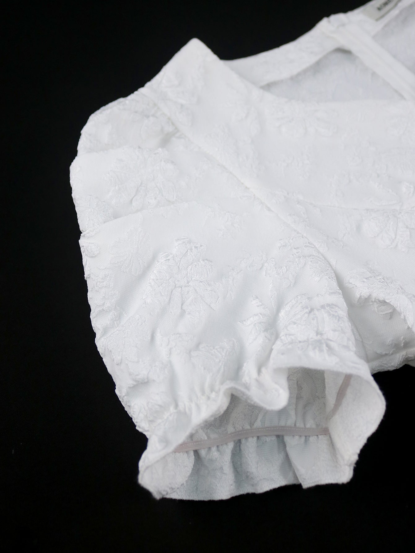 Women V-Neck Wedding Party Puff Sleeve Elegant Bridesmaid Dress 11