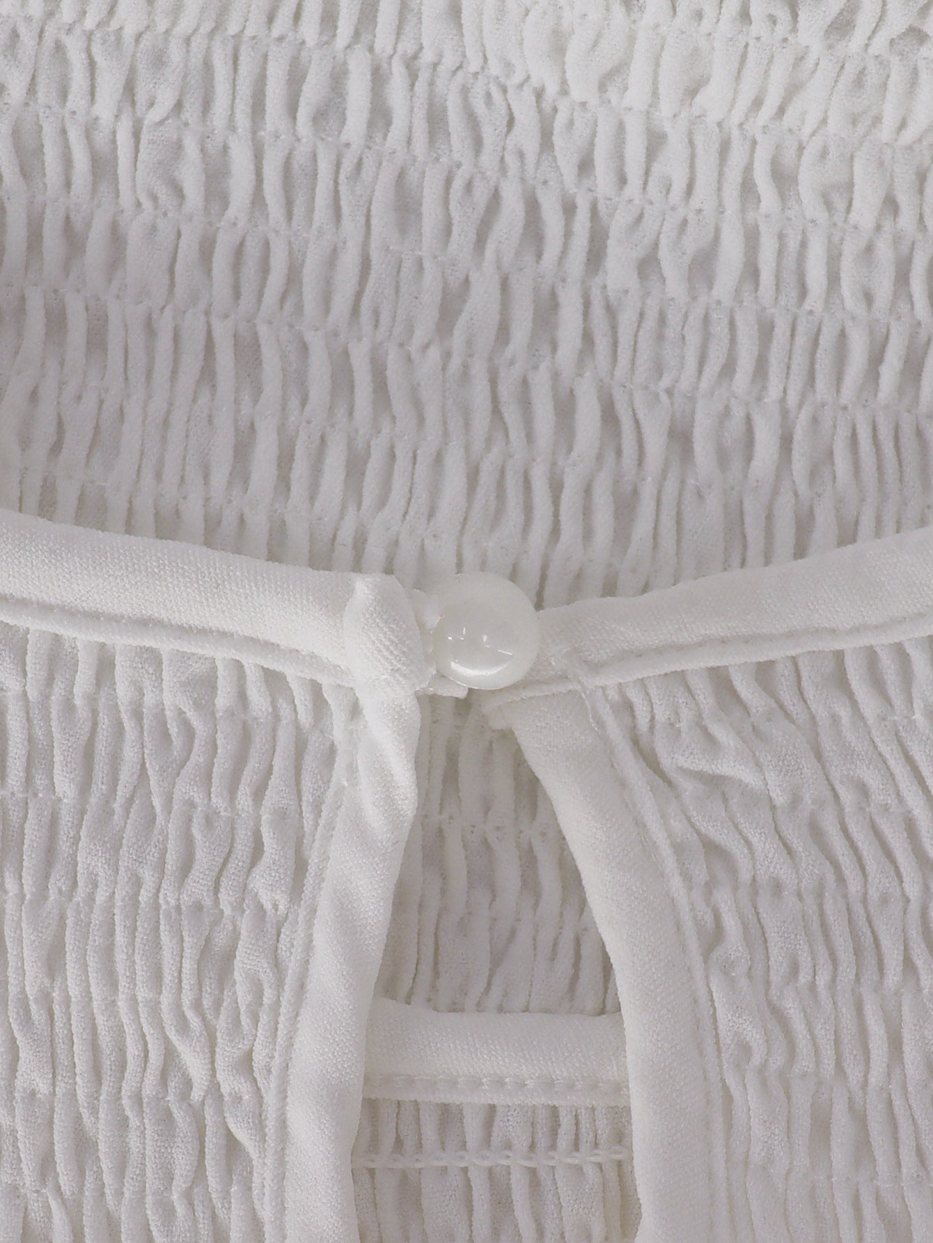 Solid Color Pleated Waist Casual Midi Dress 9