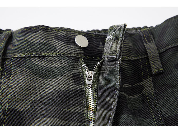 Women Autumn Print Woven Pants 8